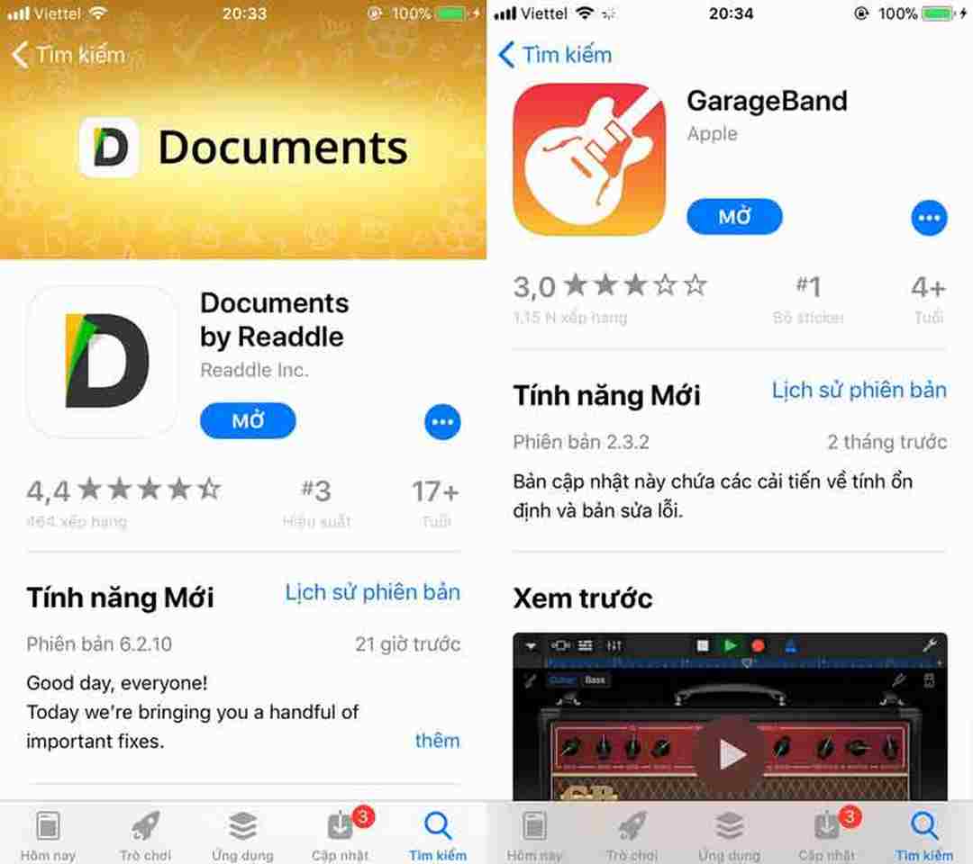 Dùng Documents là một cách cài nhạc chuông cho iphone