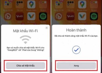 Cách chia sẻ wifi trên iPhone cho dòng máy từ iOS 11 trở lên