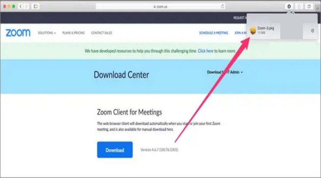 Cách tải ứng dụng Zoom về máy tính macbook