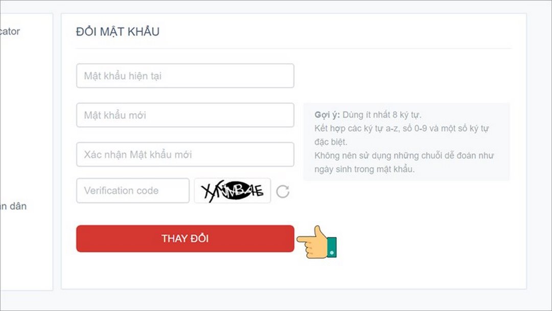 Đổi mật khẩu garena bằng điện thoại là một cách để bảo vệ tài khoản của mình