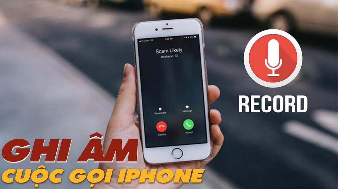 Ghi âm cuộc gọi trên iphone bằng thủ công được sử dụng rất phổ biến