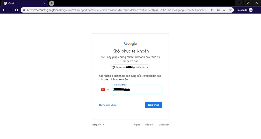 Cách khôi phục tài khoản gmail rất đơn giản và dễ áp dụng