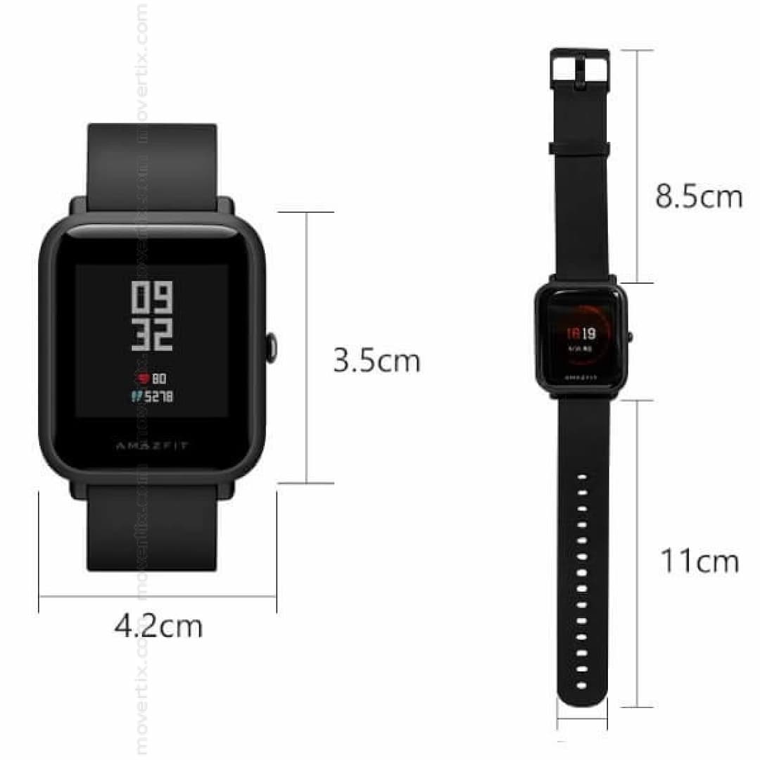 Thiết kế của Amazfit Bip