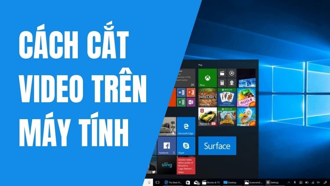 Phần mềm cắt ghép video miễn phí online trên máy tính