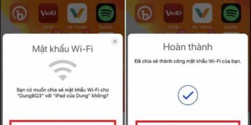 Cách chia sẻ wifi trên iPhone cho dòng máy từ iOS 11 trở lên