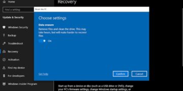 Những Cách khôi phục cài đặt gốc cho PC